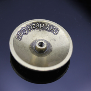 Conchos Redondos de Aleación de Zinc con Diseño Retro Personalizado al por Mayor, con Logotipo Turquesa - Product Image 4