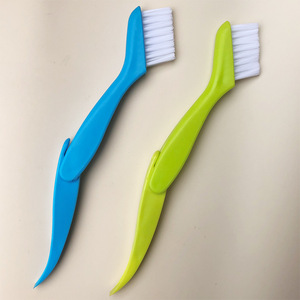 Brosse pliable pour fentes, manche en plastique, épaisseur 10mm, nettoyage en profondeur pour unité extérieure de climatiseur, outil de dépoussiérage - Product Image 1