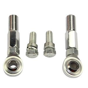 ZJMOTO promoción 2016 de acero inoxidable de alta calidad de la motocicleta trasera ajustable Kit de descenso para Softail <span class=keywords><strong>Fatboy</strong></span> - Product Image 1