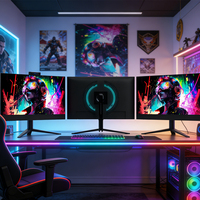 PC para Juegos Intel I9 RTX 4090 Todo en Uno, RAM DDR4/DDR5 de 16GB-32GB, SSD M.2 de 512GB, Computadora de Escritorio Completa