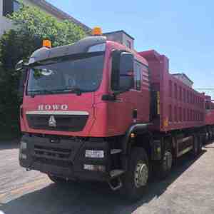 Camiones Volquete Usados Sinotruk Howo 8*4 de 12 Ruedas, 40T, 50T, 60T, de Servicio Pesado, de Segunda Mano, y Camiones Volquete Mineros HOWO de 375HP, Año <span class=keywords><strong>2022</strong></span> - Product Image 3