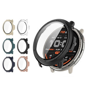 Funda Protectora para Reloj <span class=keywords><strong>Amazfit</strong></span> Active 2 A2437, Todo en Uno, con Cristal Templado, Diseño Win-Win - Product Image 2