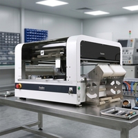 NeoDen 4 Machine industrielle SMD SMT automatique 4000cph avec précision de 0,01 mm et 4 buses pour le montage de composants LED PCB 0201