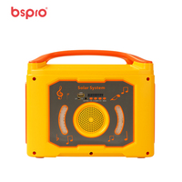 Großhandel Schnellladende 400W Tragbare Powerstation 384Wh Solargenerator Mit Bluetooth-Lautsprecher Bspro