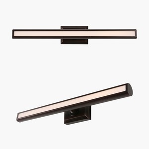 Applique murale LED moderne en aluminium et acrylique, luminaire pour miroir de salle de bain, style linéaire, pour chambre, salon, hôtel, décoration intérieure - Product Image 4