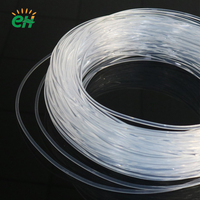 Câble à fibres optiques LED en plastique souple à éclairage latéral de 100 m/rouleau pour piscine, restaurant, bar, éclairage décoratif linéaire