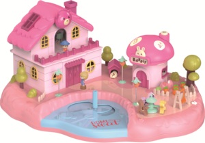 Giocattolo Educativo Magnetico con Scena <span class=keywords><strong>Mobile</strong></span> a Induzione, Set Casa delle Bambole con Musica e Luci, <span class=keywords><strong>Giocattoli</strong></span> in Plastica ABS - Product Image 2