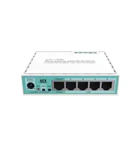 ใหม่Original MikroTik GigabitแบบมีสายRouter RB750Gr3 Miniบ้านบรอดแบนด์ 5 พอร์ตROSนุ่มRouting