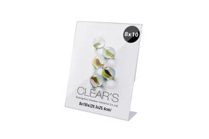 Phong Cách Đơn Giản L-Hình Nhựa Khung Ảnh 10X8Inch Kích Thước Lớn Hình Ảnh Kỹ Thuật Số Khung Giáng Sinh Hiển Thị Thực Đơn - Product Image 2