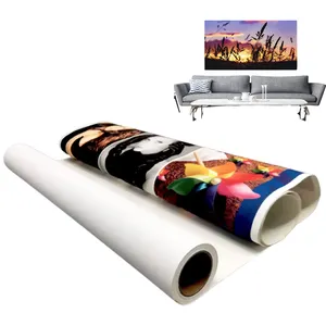 Goede Kwaliteit Inkjet Blanco 420gsm 60 "* 30M Digitaal Printen Polykatoen Canvas