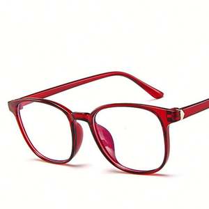 Gafas de Computadora con Bloqueo de Luz Azul, Montura Azul y Roja, Estilo Vintage, para Hombre y Mujer - Product Image 2