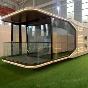 Hotel Cápsula Espacial Prefabricado de Lujo con Acero y Panel Sándwich, Diseño Moderno, Sistema Inteligente y Características Ecológicas - Product Image 2