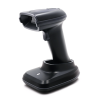 Lecteur de codes-barres d'entrepôt BT 2,4 GHz sans fil, interface USB, scanner de codes QR 1D/2D automatique, pistolet en stock