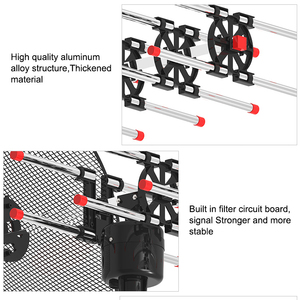 Rotor TV Antena Omni kỹ thuật số 360 độ HDTV Thu trên không & Phụ kiện Điều khiển từ xa Xoay ngoài trời TV <span class=keywords><strong>Antenna</strong></span> - Product Image 3