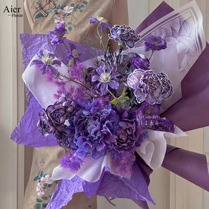 Aierflorist Nuevo Paquete de 20 Hojas de Papel Especial <span class=keywords><strong>para</strong></span> Envolver Ramos de Flores con Diseño de <span class=keywords><strong>Mulan</strong></span> <span class=keywords><strong>para</strong></span> el Día de San Valentín, Papel PP Impermeable <span class=keywords><strong>para</strong></span> Marcos de Fotos - Product Image 6