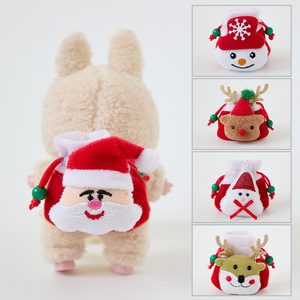 Giáng sinh Quà tặng Túi Ba lô Santa Snowman cho phim hoạt hình dễ thương đồ chơi động vật sang trọng Ba lô bông búp bê quần áo thiết lập cho labubu tuổi 14 + - Product Image 2