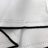 Tissu de rideau blanc vierge 100% Polyester pour impression par Sublimation, vente en gros