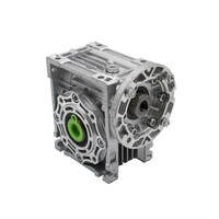 Réducteur de vitesse à vis sans fin NMRV030, rapport de réduction 5:1 à 80:1, boîte de vitesses pour moteur servo Nema 23 Nema 34 80/90, réducteur d'angle droit CNC