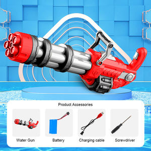 Hot <span class=keywords><strong>Sale</strong></span> 1000ML Elektrische automatische Wasser pistole Kinder Outdoor-Spielzeug <span class=keywords><strong>Gatlin</strong></span> Power Blaster aus strap azier fähigem Kunststoff für Festivals - Product Image 5
