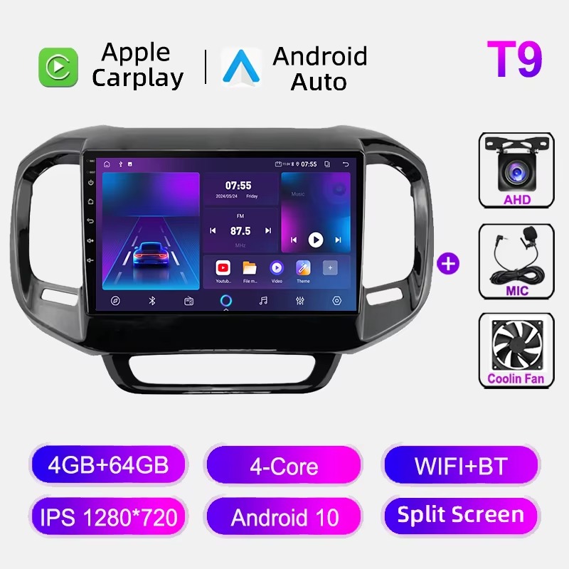 T9 4+64GB WIFI +8LED CAM