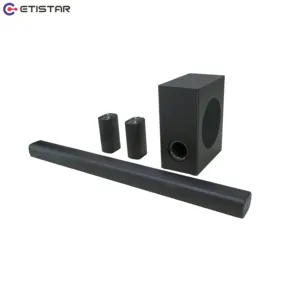 उच्च ध्वनि की गुणवत्ता ध्वनि बार subwoofer के साथ 125W 5.1 एलईडी ब्लूटूथ SoundBar चारों ओर स्पीकर होम थिएटर सिस्टम के लिए टीवी थियेटर