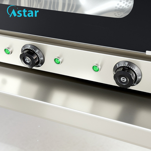 فرن كهربائي تجاري بالحمل الحراري مع 5 صواني من الفولاذ المقاوم للصدأ، جهاز تبخير الكرواسون الأوتوماتيكي الرقمي 220 فولت - Product Image 4