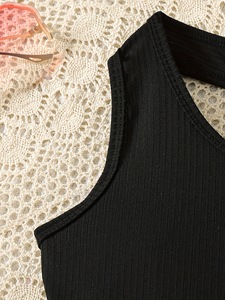 Vestito Streetwear con Motivi Floreali per Bambine 7-8 Anni, Nuova Tendenza Gonna alla Moda per Ragazze - Product Image 4