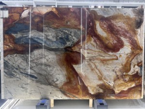 Encimeras de Cuarzo Azul Louise de Union Stone, Personalizadas, Modernas, de Lujo, con Acabado Brillante, para Cocina, Baño, Comedor y Hotel - Product Image 2