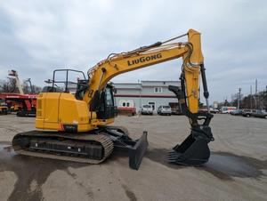 Liugong เครื่องขุดตีนตะขาบ913E 13ตันพร้อมเครื่องยนต์คัมมินส์ CLG913E ผลิต CLG913EG4จีน - Product Image 3