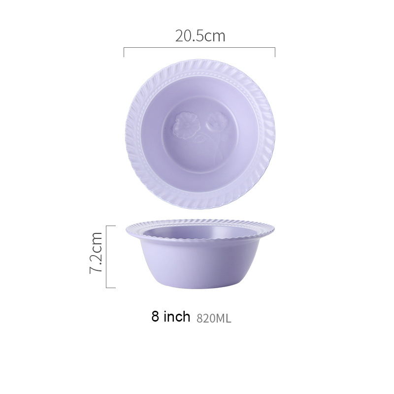 ชามขนาด 8 นิ้ว