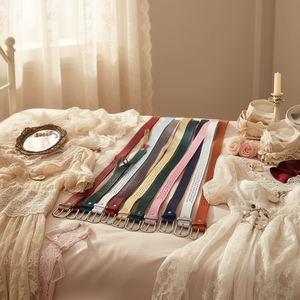 Ceinture creuse en PU de 2,5 cm avec boucle métallique pour porte-jarretelles - Product Image 3