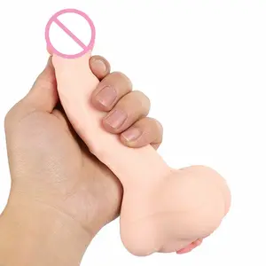 無料のカスタムボックス-プッシーフェイクアス男性マスターベーター女性カップルのための本物のディルド、ゲイの大人のおもちゃとリアルなペニス引伸スリーブ - Product Image 1