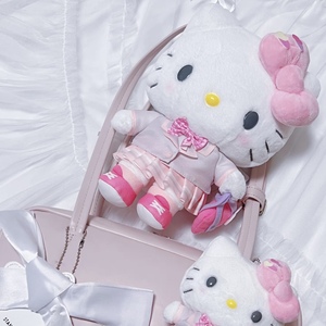 8 inch sanrios HelloKitty trường Bộ sưu tập, Pinky Halo <span class=keywords><strong>Kitty</strong></span> sang trọng, halokitty trong trường TRUNG HỌC, hạnh phúc ngày học đồ chơi sang trọng - Product Image 6