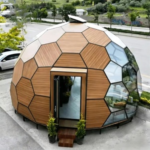 Camp <strong>Tents</strong> 4-6 Person Waterproof Wooden Honeycomb Glass Dome <strong>Tent</strong> All Season <strong>Tent</strong> Camping - Product Image 1