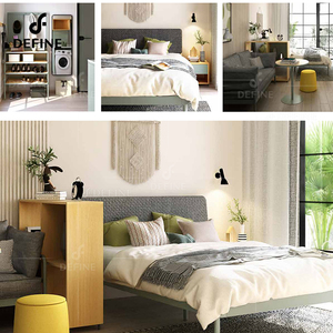 Ideal para uso comercial Costo controlable Casa modular moderna Juego de dormitorio Apartamento prefabricado Edificio modular - Product Image 4