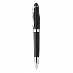 Stylo bille sportif élégant personnalisable avec encre noire 0,5 mm, en ABS, style mignon promotionnel avec logo personnalisé - Product Image 2