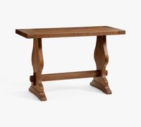 Escritorio de Madera Maciza Rh, Estilo Moderno y Minimalista, Muebles para Oficina y Dormitorio, Personalizable, para Oficina Comercial y Hogar