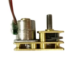 Moteur pas à pas hybride PM inversé 1024 boîte de vitesses 10mm engrenage pas à pas sortie co-directionnelle engrenage à vis sans fin vertical DC 3-24V - Product Image 4