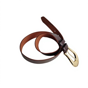 Vintage Style Eco-Friendly Cowhide Leather Pin Buckle Belt Steel Customizable Length Width 3D Design Square <b>Snake</b> Western Solid - Product Image 2