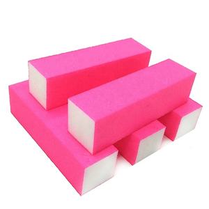 Rosa Nail File Block Lucidatura <span class=keywords><strong>Lime</strong></span> Professionale Blocco di Levigatura Nail Polish Spugna - Product Image 5