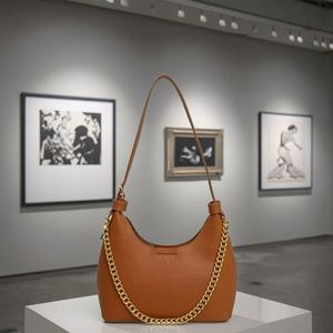 Sac à main hobo multifonctionnel pour femme, fermeture à glissière, deux poignées, en cuir PU, résistant à l'eau - Product Image 1