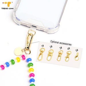 Coloré perlé téléphone sangle Smartphone étui cristal bracelet perle téléphone portable breloque Bracelet chaînes pour <span class=keywords><strong>iPhone</strong></span> 13 14 15 16 17 - Product Image 3