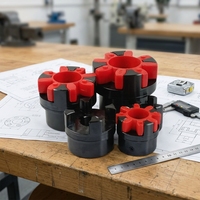 LX/XL Accouplement à griffes de type étoile en acier flexible, OEM, personnalisable, pour machines d'emballage, longue durée de vie