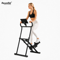 Máquina de Fitness Inteligente, Escaladora, Equipo de Ejercicio Cardiovascular, Entrenamiento Personal para Uso Doméstico, Kit de Fitness Plegable para el Hogar