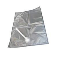 1L2L3L5L10L20L sac en aluminium transparent pour jus de fruits café huile sac aseptique avec port de valve