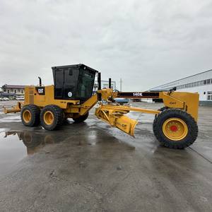Listo para enviar Cat 120 Grader 120K Caterpillar Buen estado Motoniveladoras usadas 140K 120H 120K en Shanghai Yard - Product Image 1
