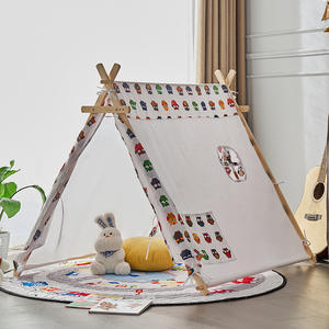 Tentes jouets <span class=keywords><strong>en</strong></span> coton pour enfants petite <span class=keywords><strong>cabane</strong></span> de jeu intérieure pour filles et garçons princesse <span class=keywords><strong>tipi</strong></span> tente maison douce tentes jouets pour enfants - Product Image 2