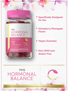 Prix d'usine Personnalisé OEM Supplément naturel <span class=keywords><strong>PMS</strong></span> Bonbons gommeux soutenant l'équilibre hormonal féminin Produits de santé pour les femmes - Product Image 4