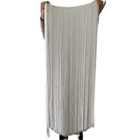 Franges de dentelle durables de 100 cm pour robes de mariée, accessoires de robe de mariée, luminaires de plafond de scène, garnitures à franges, voilages romains en dentelle