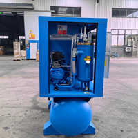 Compresseur d'air à vis stationnaire 22 kW 30 CV 3,6 m/min 8-12 bars Silencieux 62 dB à vitesse variable Refroidi par air pour atelier et usine